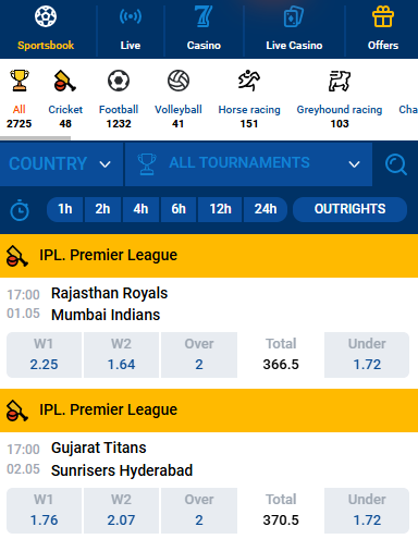 Sports betting